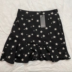BRAND NEW Nasty Gal star skirt - ruffle infamous